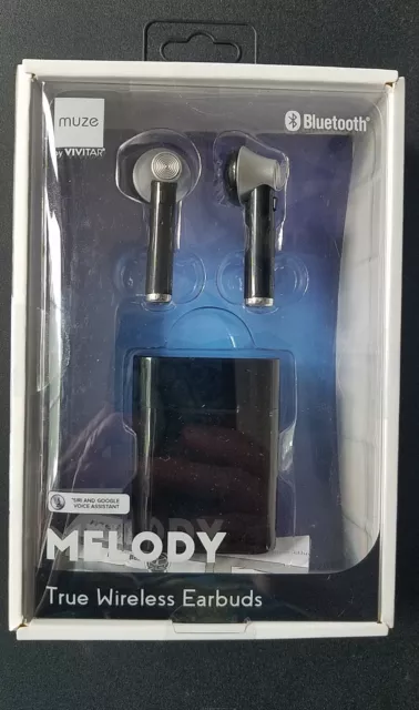 Muze Melody True Wireless Earbuds Black