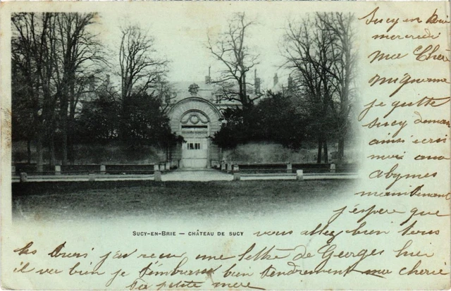 CPA AK Sucy en Brie Chateau de Sucy FRANCE (1283397)