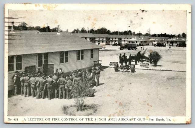US ARMY WW2 Anti- Aircraft Gun Fort Eustis, Virginia 1941 - Postcard $7 ...