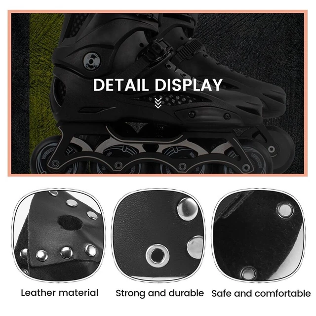 1 PAIR ROLLER Skate Toe Guards PU Roller Skating Toe Protectors for