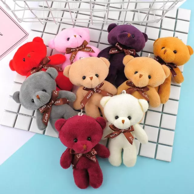 12CM Mini Bear Plush Stuffed Gifz