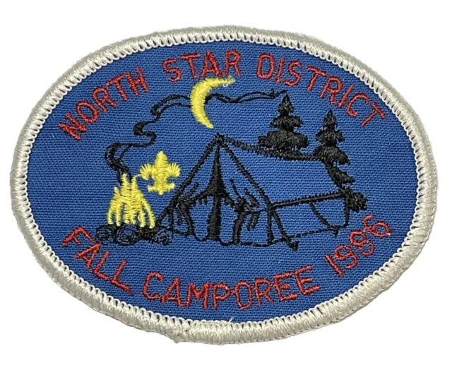North Star District Patch 1986 Fall Camporee BSA Boy Scouts Of America Badge