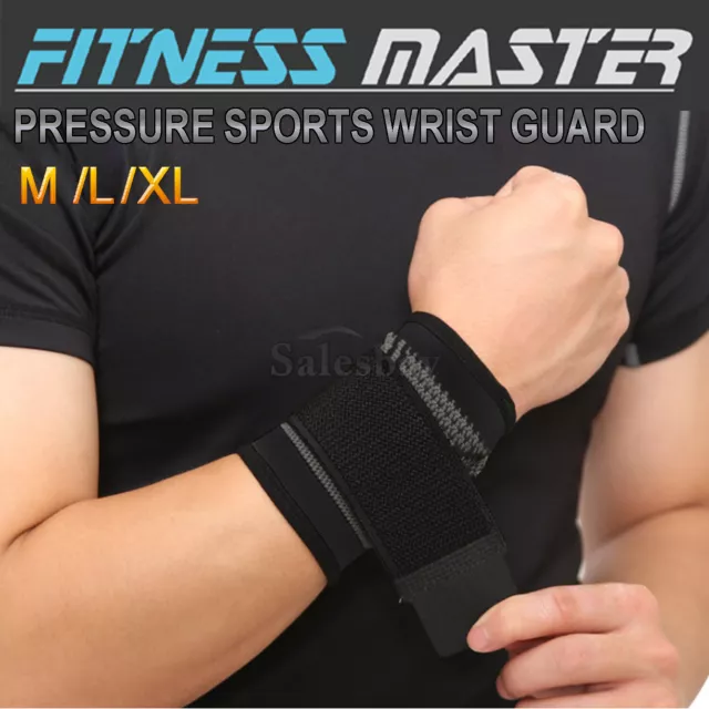 Wrist Support Compression Hand Brace Wrap Strap Thumb Protector Carpal Tunnel