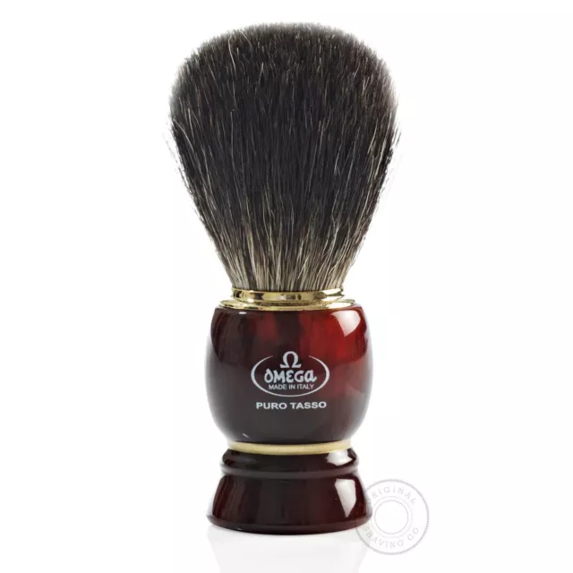 Omega 63185 Pure Badger Hair Shaving Brush