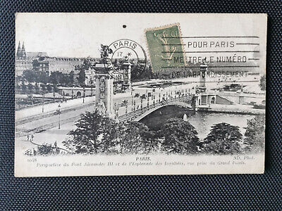 CPA 75 PARIS Illumination du Pont Alexandre III & de l'Esplanade des Invalides 