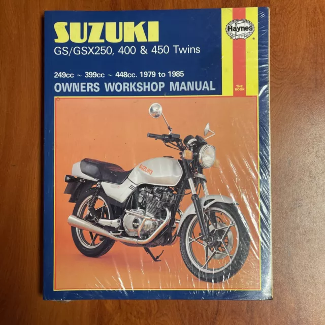 Suzuki GS/GSX250, 400 & 450 Twins (79 - 85) Haynes Repair Manual