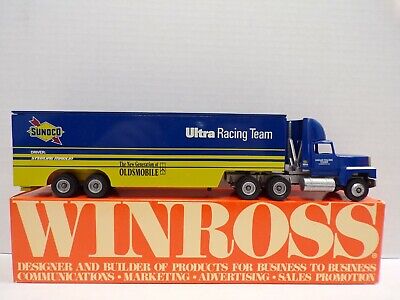 Sunoco Ultra Racing Team NASCAR Winross Truck & Trailer 1:64 Diecast 040521DBT