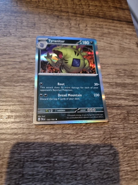 Tyranocif 135/193 Holo Ou Reverse – Coffret 10 Cartes Pokémon – Évolutions à Paldea