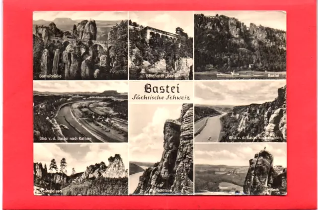 AK - Ganzsache - Bastei Sächsische Schweiz,  1959,  Mi. Nr. 704,