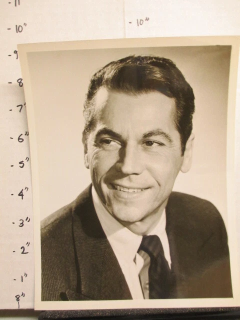 ABC TV show photo 1950s OSS O.S.S Ron Randall WWII CIA smiling sideye