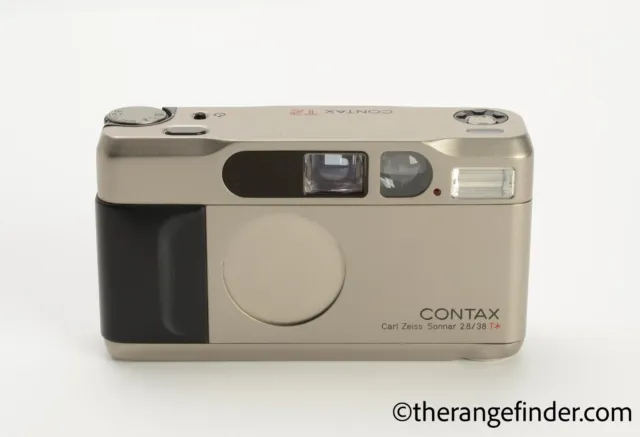 Contax T2 Titanium 35mm Point & Shoot Film Camera w/Zeiss 38mm f2.8 Sonnar Lens