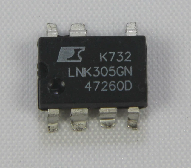 2x LNK305GN LNK305G Schaltnetzteile Chips - SMD 8B Format Ersatzteil Set