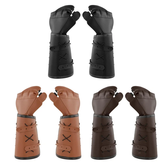 Gants de demi-doigts de cosplay de style gothique pour la scène de fête