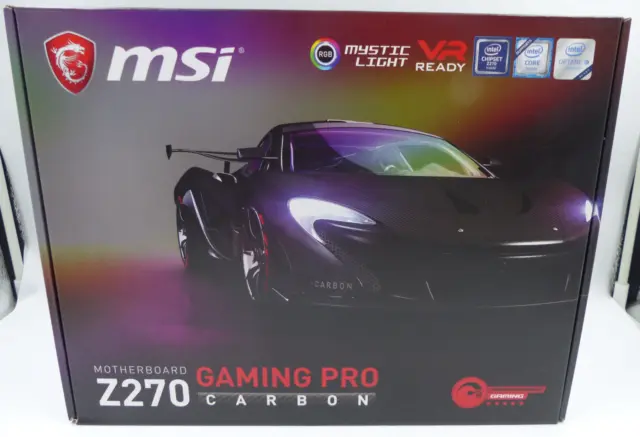 MSI Z270 GAMING PRO CARBON | MAINBOARD | SOCKEL 1151 | 4x DDR4 DIMM | 6x SATA