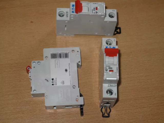 3x Leitungsschutzschalter B 10A EATON PXL B10/1 Sicherung LS-Schalter