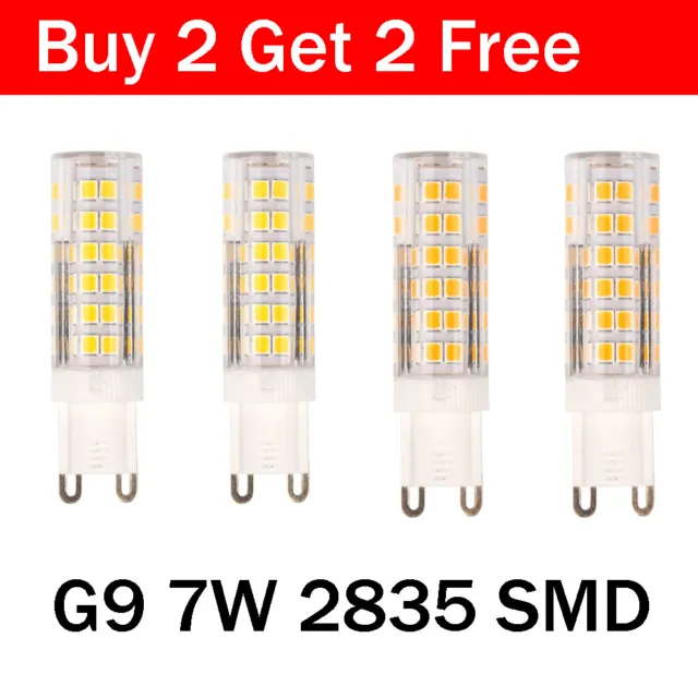 G9 7W 2835SMD LED Halogen Bulbs Dimmable Capsule 220-240V Replace Light Bulb New