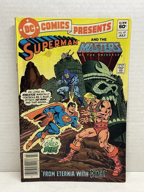 DC Comics Presents #47 Superman and Masters of the Universe 1st He-Man Skeletor