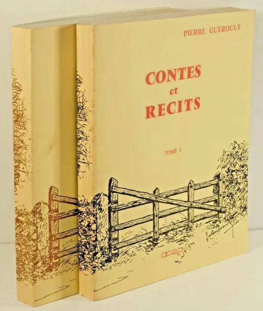 Pierre Gueroult CONTES et RECITS 2 VOL. PATOIS MANCHE PICAUVILLE ALFRED ROSSEL