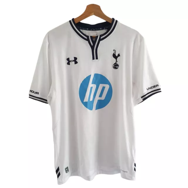 TOTTENHAM HOTSPUR 2013 14 Home Shirt Spurs Football Kit Under