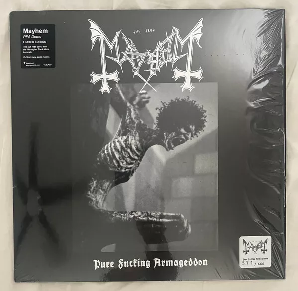 Mayhem - Pure Fucking Armageddon LP Mint (M)