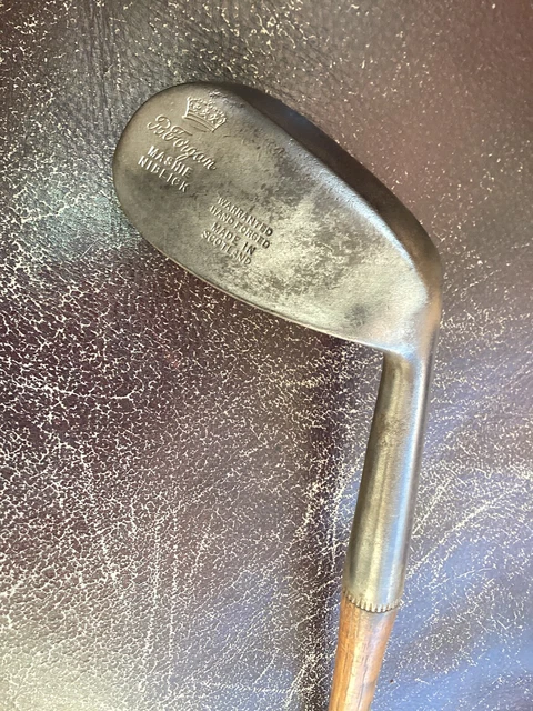 Vintage Hickory Mashie Niblick Par-Buster Hickory Wood Shaft 7 iron