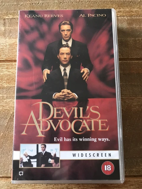 DEVIL’S ADVOCATE VHS Video Brand New Sealed Keanu Reeves Al Pacino £9.
