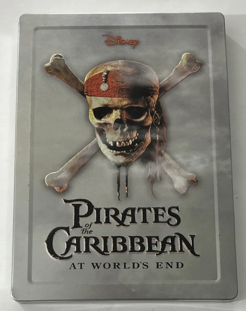 DISNEY’S PIRATES OF The Caribbean At World's End Steelbook (DVD, 2 Disc ...