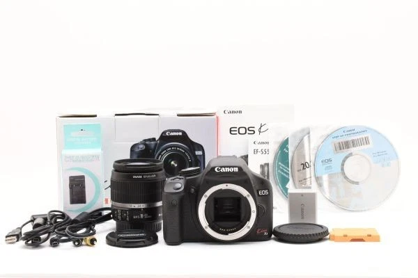 動作品 Canon EOS Kiss X3 18-55mm レンズセット