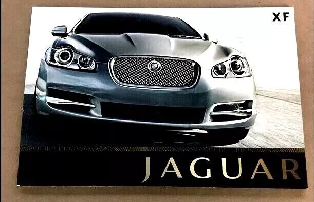 2009 Jaguar XF and XFR 56-page Factory Original Car Sales Brochure Catalog
