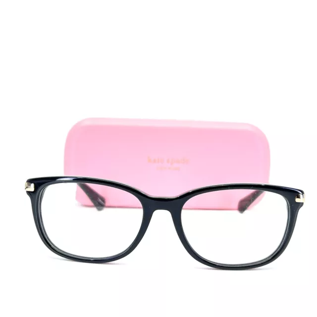 Kate Spade Jailene 807 Eyeglasses Black Full Rim Cat-Eye Frames 52[]17 140 mm 3