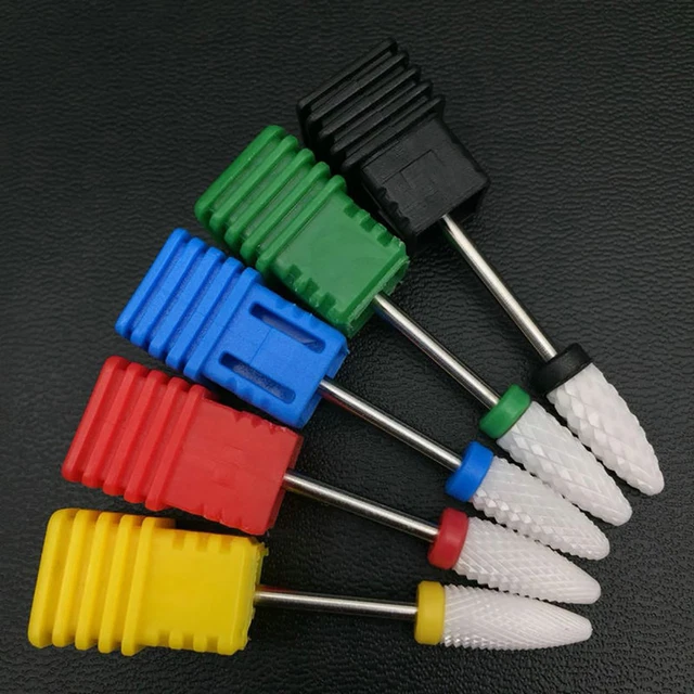 Trapano per unghie, durevole, resistente alla corrosione, trapano per unghie colorato, 5 colori