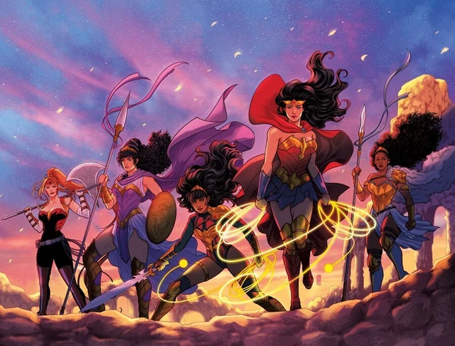 Comics  Wonder Woman dc diana prince CCG Playmat Custom Playmat Mat Pad 37492