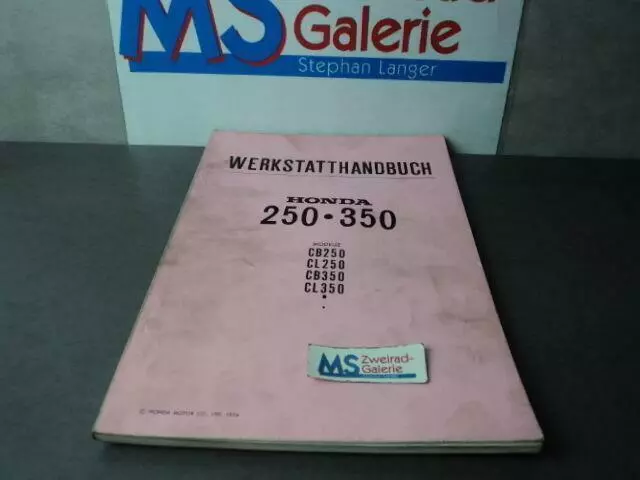 Honda CB CL 250 CB CL 350 org. Werkstatthandbuch Reparaturanleitung Handbuch