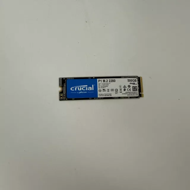 Crucial P1 500GB NVMe M.2 2280 PCIe 3D NAND SSD CT500P1SSD8 (FREE SHIP)