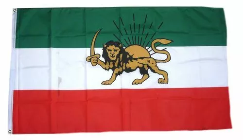 Flagge / Fahne Iran Royal Löwe Hissflagge 90 x 150 cm