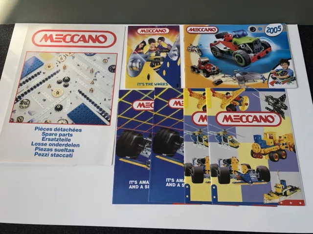 Meccano Spare Parts & Builders Guides Books