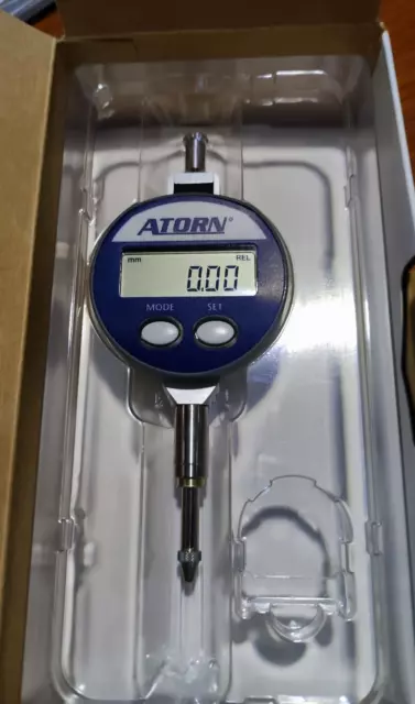 ATORN Messuhr elektronisch 12.5 mm Messspanne 0.01 mm ZW IP65