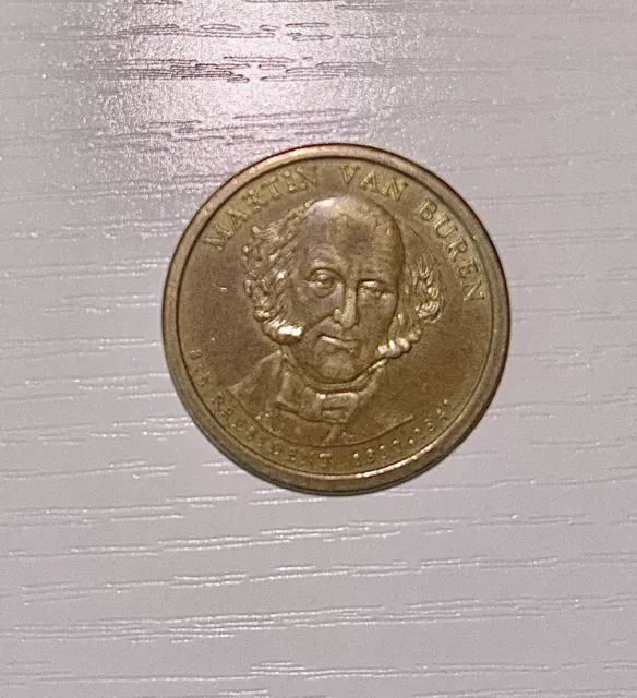 2008 P MARTIN VAN BUREN Dollar Coin. 1837-1841