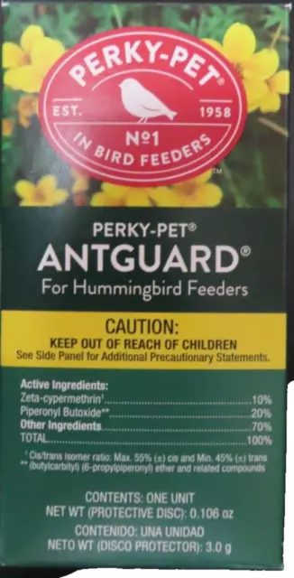 Perky Pet Ant Guard ANTGUARD for Hummingbird Feeders # 245L  NEW