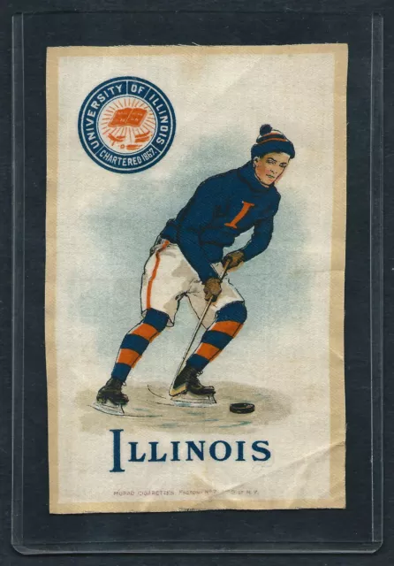 S22 Small Murad Tobacco Silk Illinois Hockey *