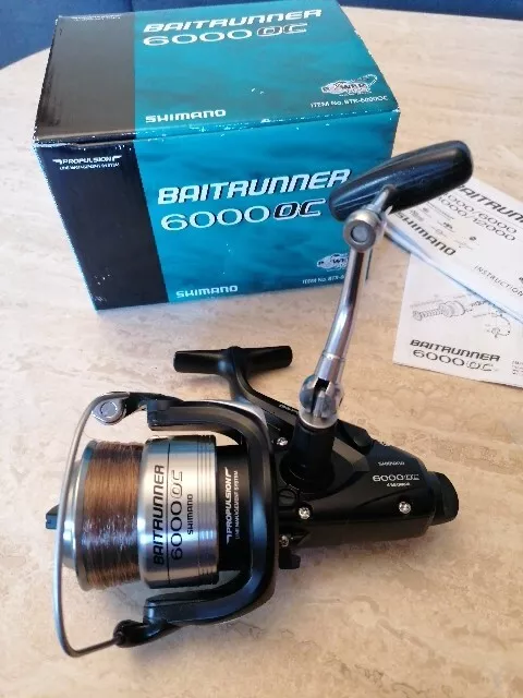 SHIMANO Freilaufrollen Baitrunner OC 6000, Freilaufrolle