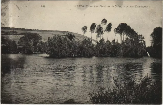 CPA VERNON Les Bords de la Seine - A Ma Campagne (1160649)