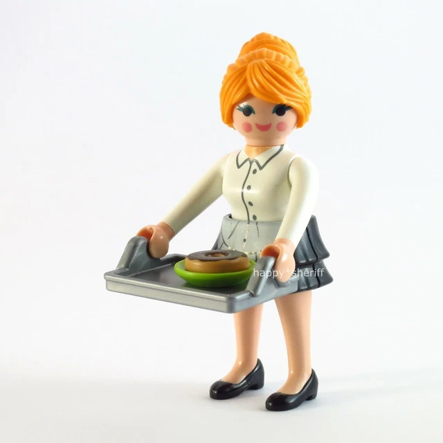 Playmobil Serveuse Lady Figure - Mystery Series 10 6841 neuf