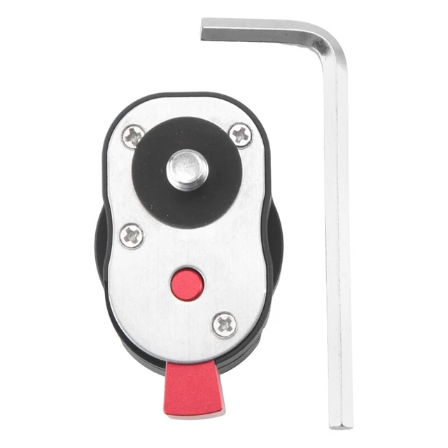 Piastra di rilascio monitor da campo per monitor LCD braccio luce LED fotocamera videocamera I1T6