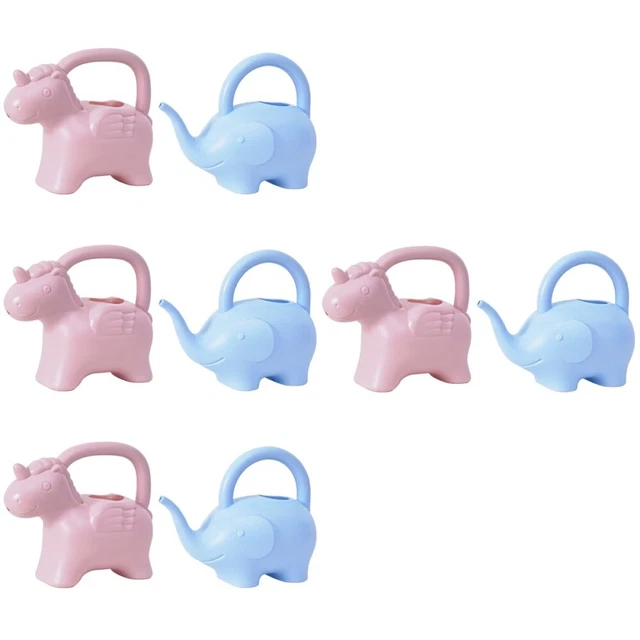 8 Pcs Water Can Plants Watering Can Decorative Plants Cartoon