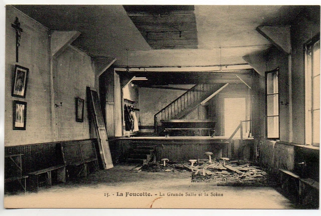 NANCY - Meurthe et Moselle - CPA 54 - LA FUCOTTE - La grande Salle et la Scene