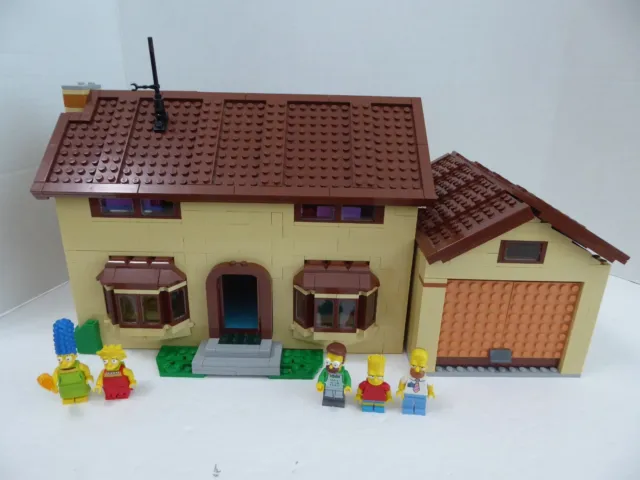 LEGO The Simpsons House 71006 (95% Complete)