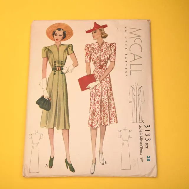 1930s Vintage McCall Fashion Book Fall 1939 Pattern Catalog Ebook