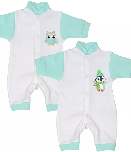 BabyPrem Premature Tiny Baby Clothes Boys Girls Unisex Romper Playsuit 1.5-5.5lb