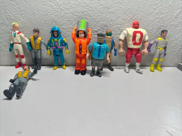 Vintage 1980s Real Ghost Buster 9 Figure Lot